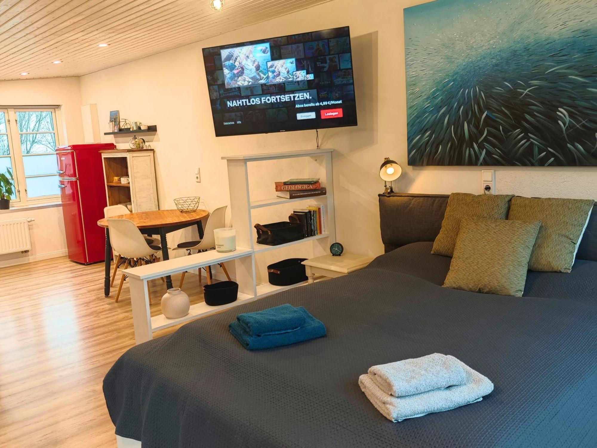 Ferienwohnung Diekblick - Kleiner Deichhof Hattstedtermarsch エクステリア 写真