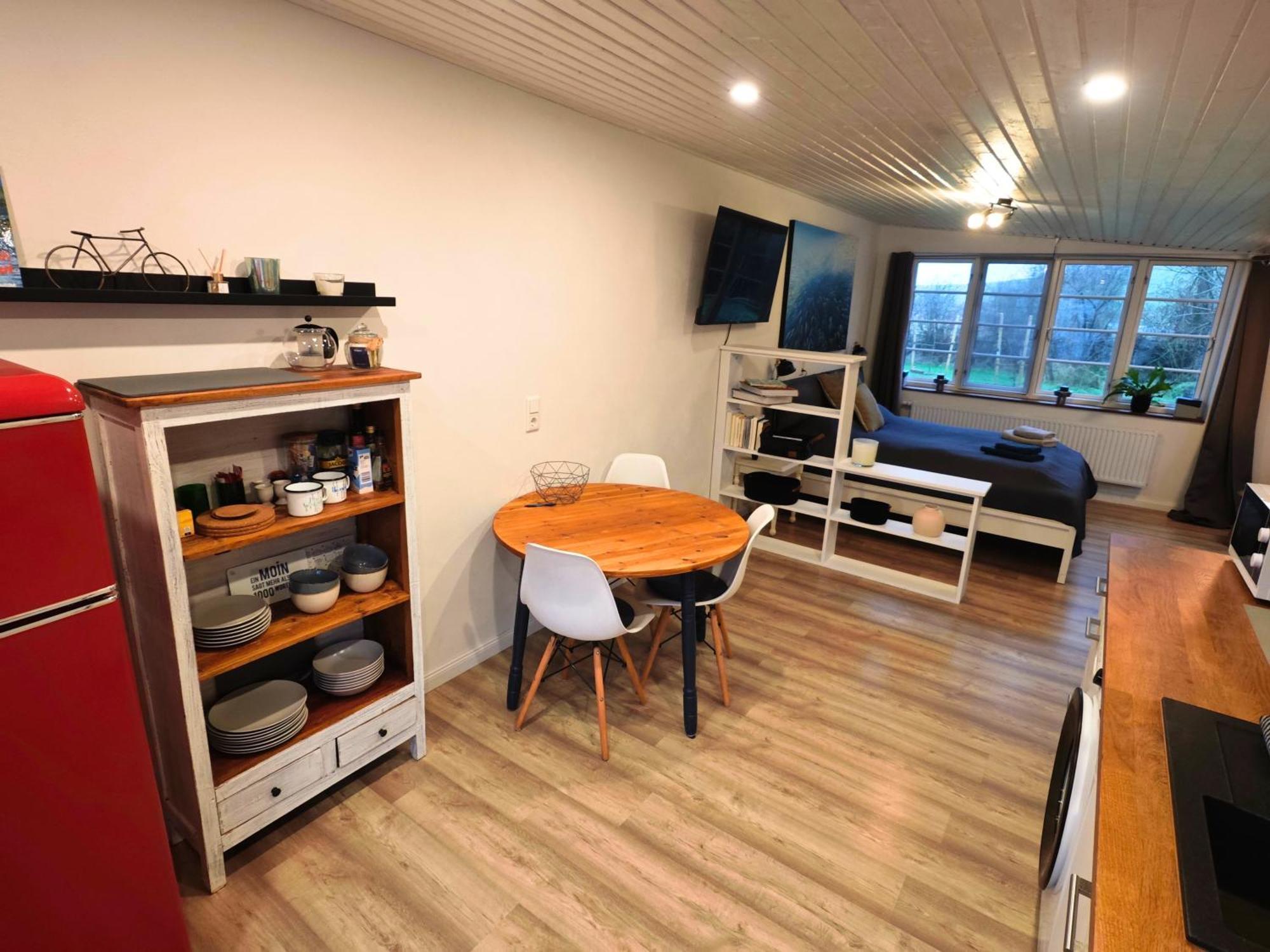 Ferienwohnung Diekblick - Kleiner Deichhof Hattstedtermarsch エクステリア 写真